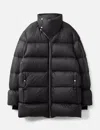 Rick Owens Turtle Coat In Black