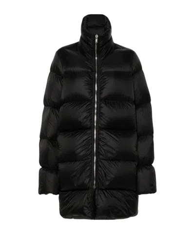 RICK OWENS RICK OWENS ZIPPED PADDED COAT