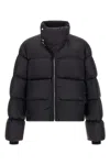 Rick Owens Black Porterville Jumbo Hooded Peter Down Jacket In Black