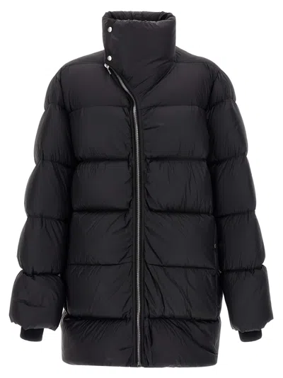 Rick Owens Turtle Down Jacket In Black