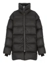 Rick Owens Black Porterville Turtle Down Coat In Black