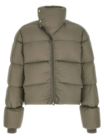 Rick Owens Turtle Down Jacket In Olive