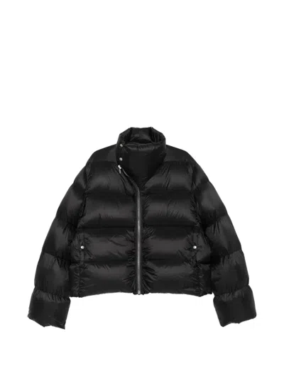 Rick Owens Turtle High-neck Padded Jacket In Multi