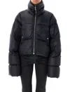 Rick Owens Green Porterville Turtle Down Jacket In Black