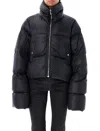 Rick Owens Green Porterville Turtle Down Jacket In Black