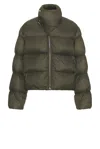 Rick Owens Turtle Jacket In Green