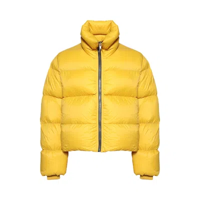 Pre-owned Rick Owens Turtle Jacket 'lemon' | Yellow | Men's Size 52