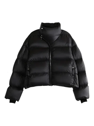 Rick Owens Turtle Jkt In Black