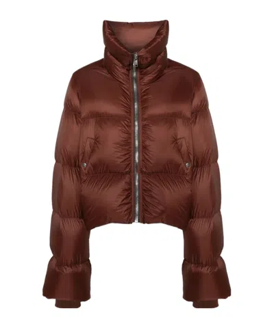 RICK OWENS RICK OWENS TURTLE CROPPED PADDED JACKET