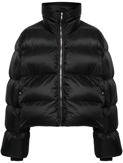 Rick Owens Turtle Down Jacket In Black