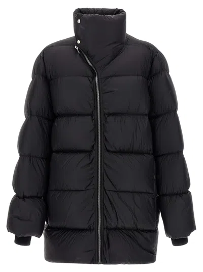 RICK OWENS TURTLE PUFFER JACKETS BLACK