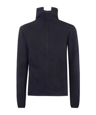 Rick Owens 'turtle Tabard' Sweater In Black