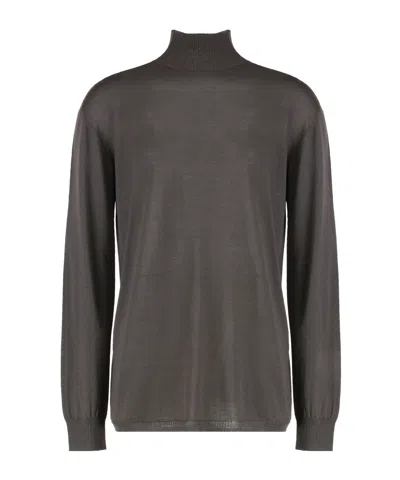 Rick Owens Turtle Top In Gray