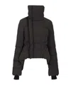 Rick Owens Turtleneck Down Jacket In Black