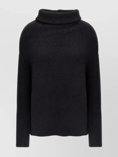 RICK OWENS TURTLENECK KNIT LONG SLEEVES SWEATER