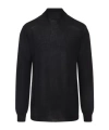 Rick Owens Oversized Turtle Neck Pullover In Black
