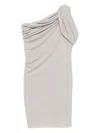 Rick Owens Asymmetrical Cotton Tank Top In Multi