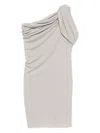 Rick Owens Twist Cotton Tank Top In White