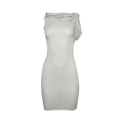 Pre-owned Rick Owens Twist Tee 'pearl' | White | Women's Size 40