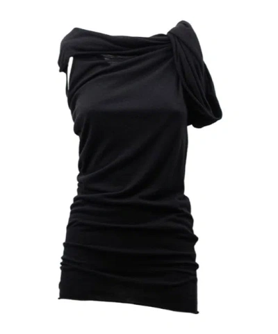 RICK OWENS KNOTTED T-SHIRT