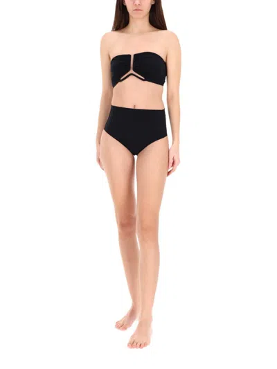 Rick Owens Two-piece Swimsuit In Black