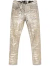 Rick Owens Gold Hollywood Tyrone Jeans In Gold