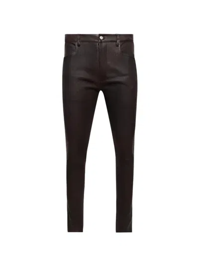 Rick Owens Tyrone Pants Mahogany In Brown