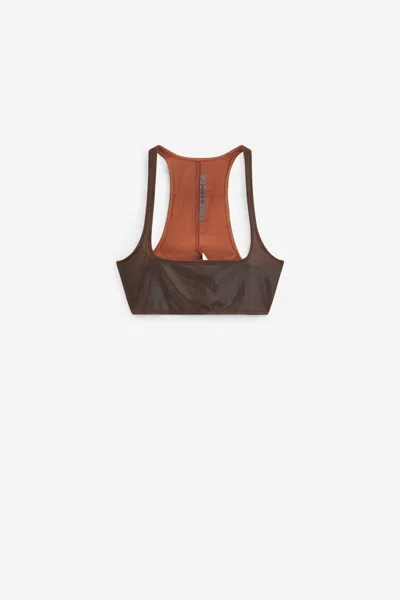 Rick Owens Unhorny Topwear In Brown