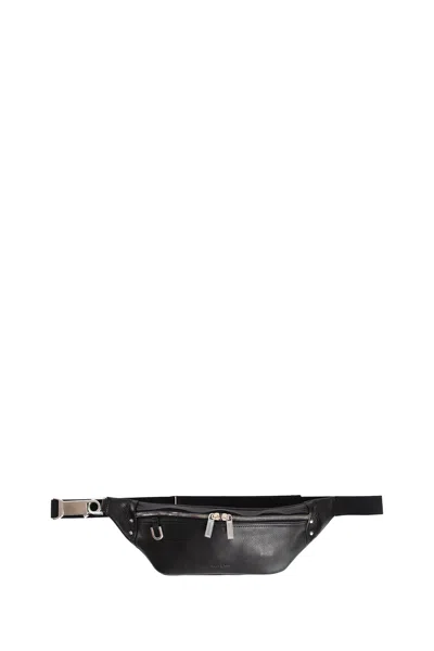 Rick Owens Unisex Black Fanny Packs