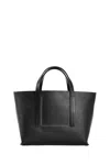 Rick Owens Black Mini Shopper Tote In Black