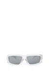 Rick Owens Unisex Colorless Eyewear In White
