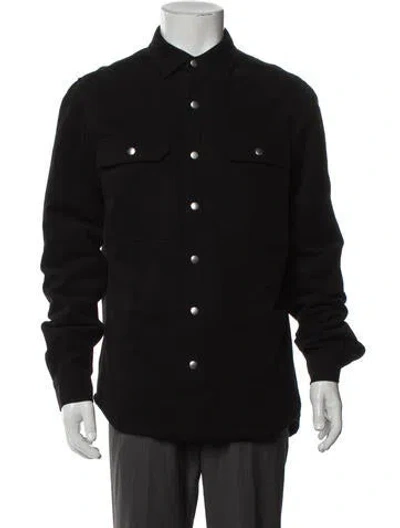 Pre-owned Rick Owens Utility Jacket In Black