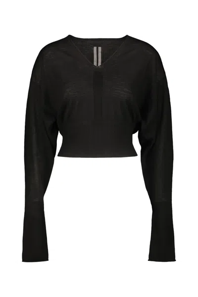 RICK OWENS V CROPPED TOP