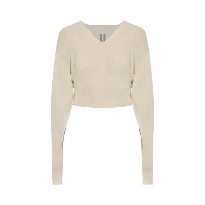 Pre-owned Rick Owens V Cropped Top 'natural' | Tan | Women's Size S