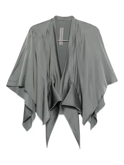 RICK OWENS V-NECK BLOUSE