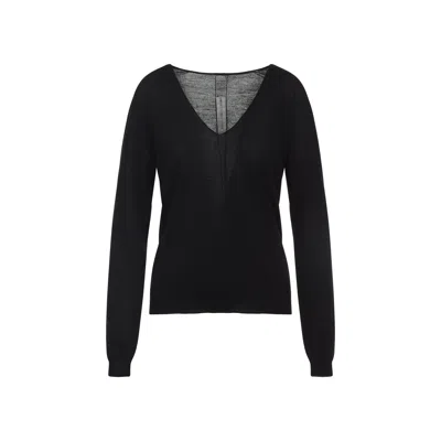 RICK OWENS RICK OWENS V-NECK PULLOVER