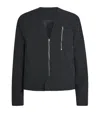 Rick Owens Black Hollywood V Safety Jacket In Black