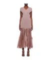 Rick Owens Pink Divine Maxi Dress In Brown