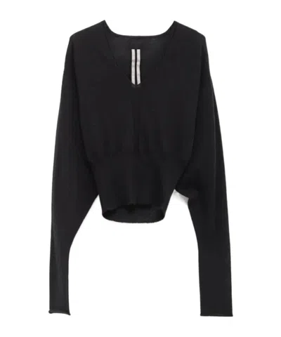 RICK OWENS V-NECK SWEATER