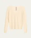 Rick Owens V-neck Wool Sweater In Dinge