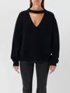 Rick Owens Eclipse Knit Sweater Black Knitwear Black In Black