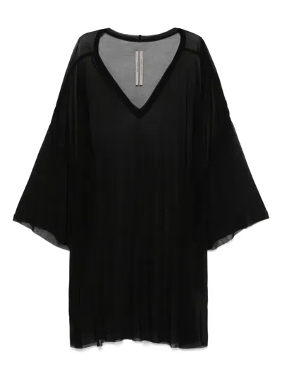 Rick Owens V Tommy T-shirt In Black