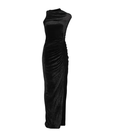 Rick Owens Velour Maxi Dress