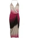 Rick Owens Vered Neckholder-kleid In Pink