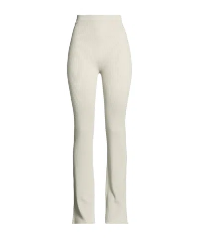 Rick Owens Versatile Minimalist Knit Casual Pants In Neutral