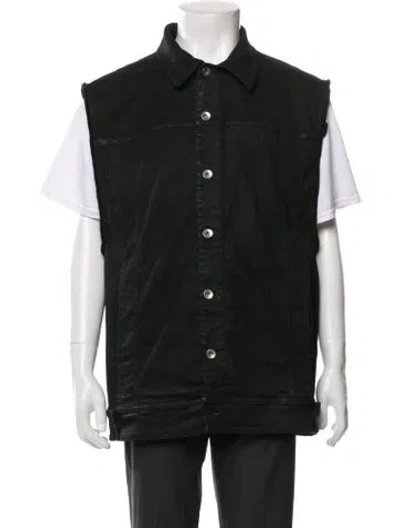 Pre-owned Rick Owens Vest In Black