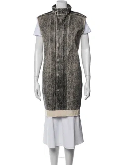 Pre-owned Rick Owens Vest In Multicolor