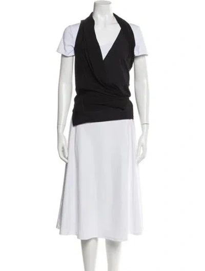 Pre-owned Rick Owens Vest In White