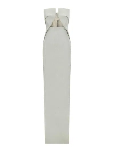 RICK OWENS PRONG GOWN DRESS