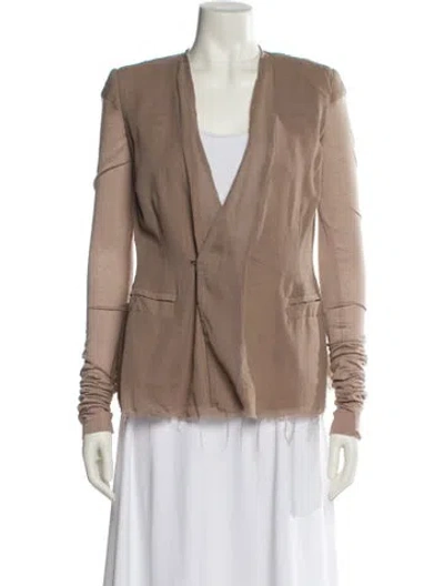 Pre-owned Rick Owens Vintage 2003 Vest In Neutral